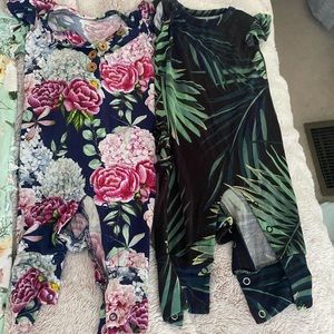 4- Posh peanut rompers 3-6